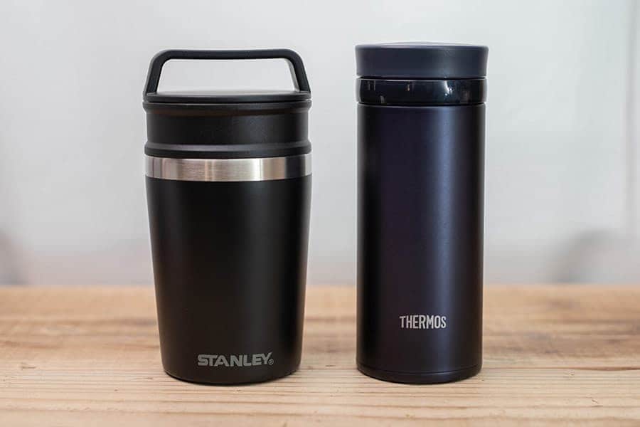 サーモス250ml VS スタンレー230ml